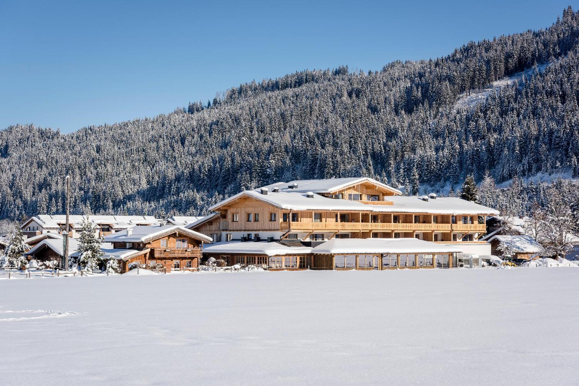 Almdorf Almlust Hotell Flachau Exteriör bild