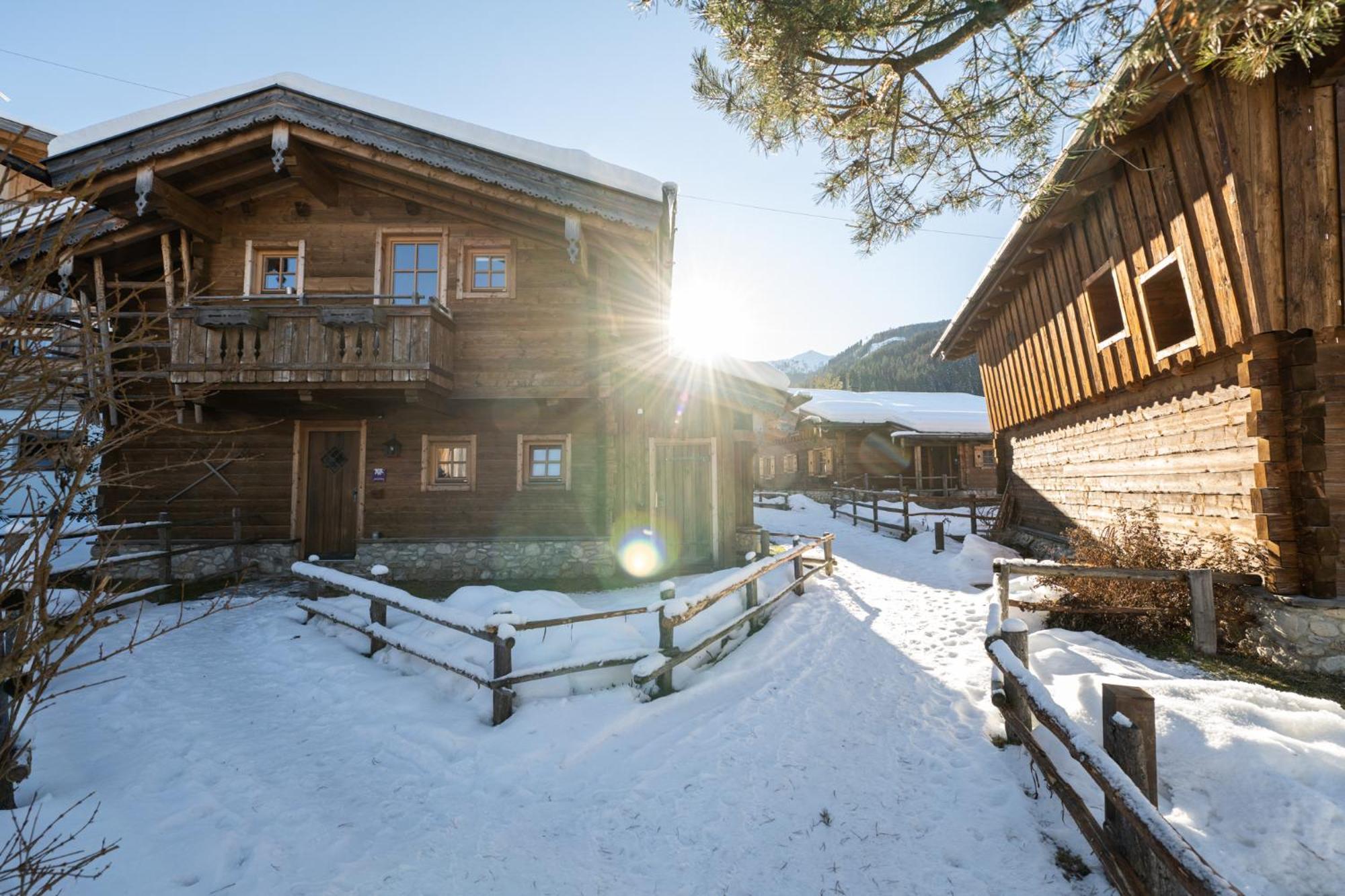 Almdorf Almlust Hotell Flachau Exteriör bild
