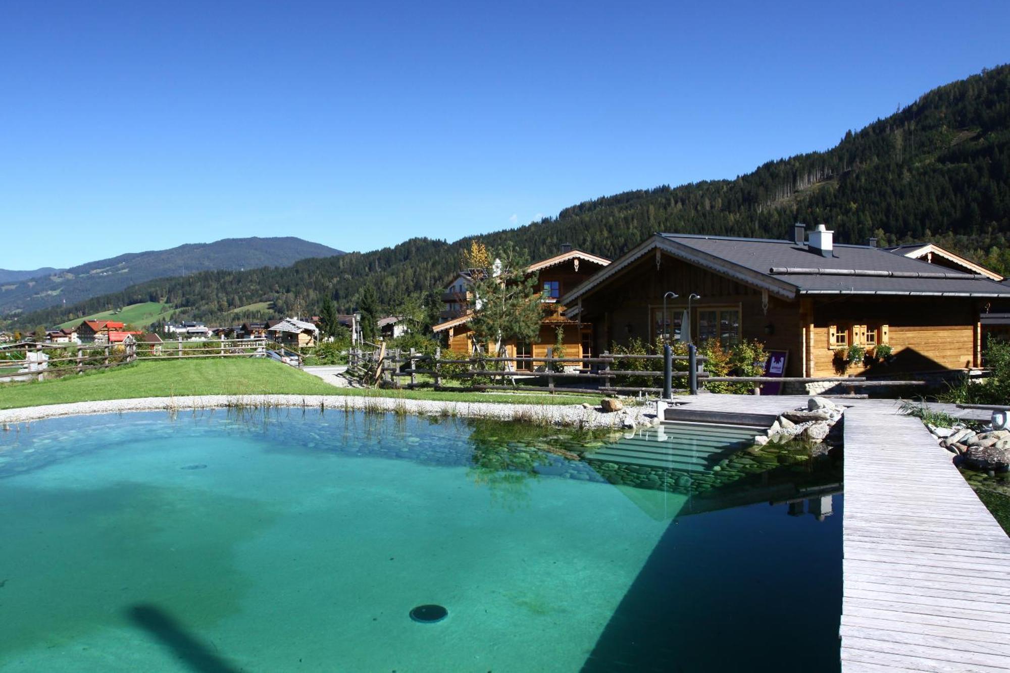Almdorf Almlust Hotell Flachau Exteriör bild