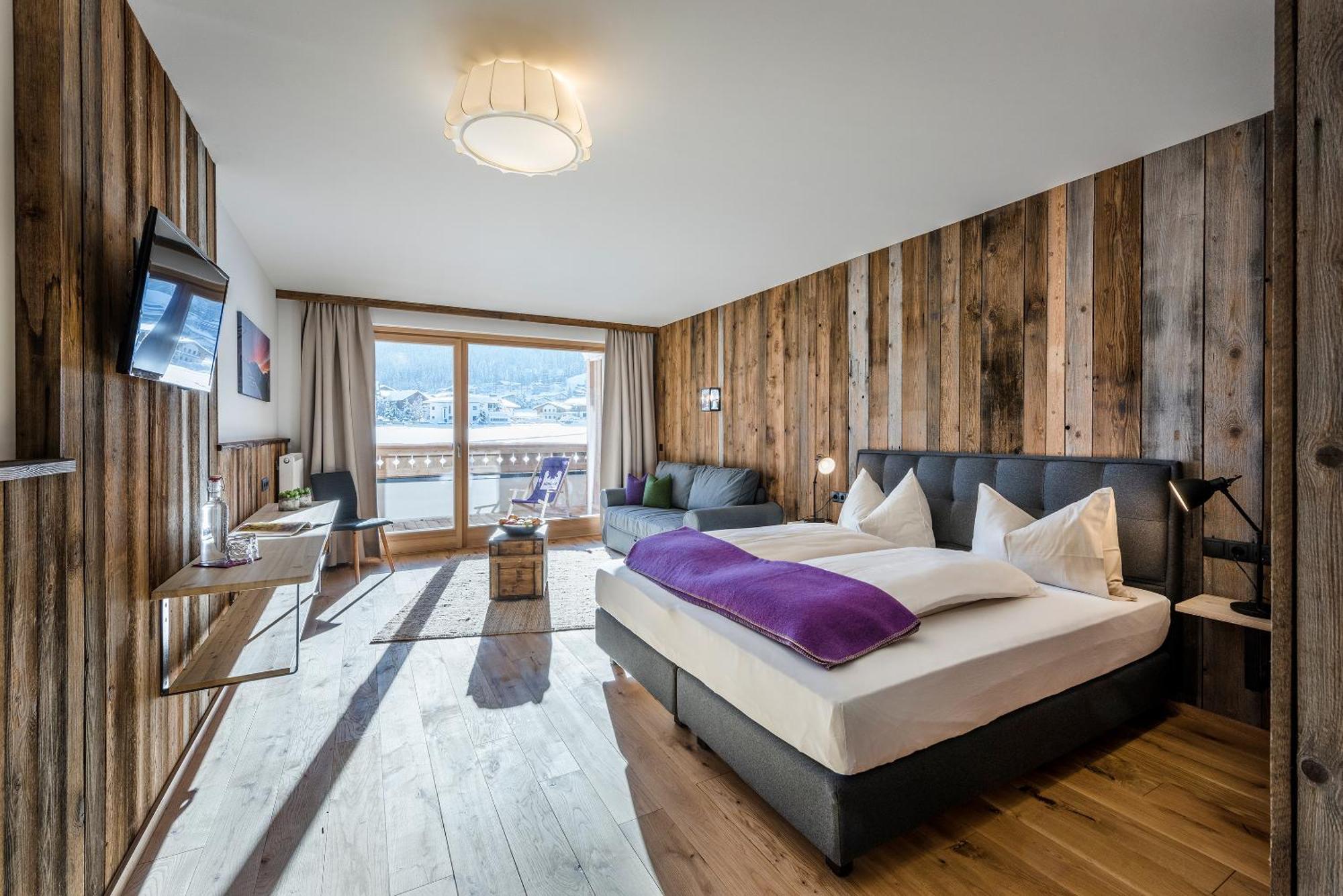 Almdorf Almlust Hotell Flachau Rum bild